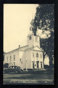 Manchester, Massachusetts/MA/Mass Postcard, Orthodox Congregational Church