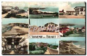 Old Postcard Souvenir De Bidart