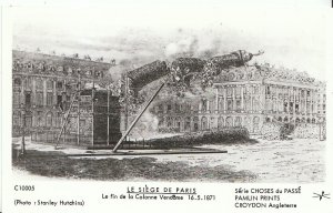 France Postcard - Le Siege De Paris - Le Fin La Colonne Vendome 16.5.1871 - U837