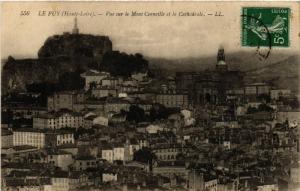 CPA AK Le PUY - Vue sur le Mont Corneille et la Cathédrale (588526)