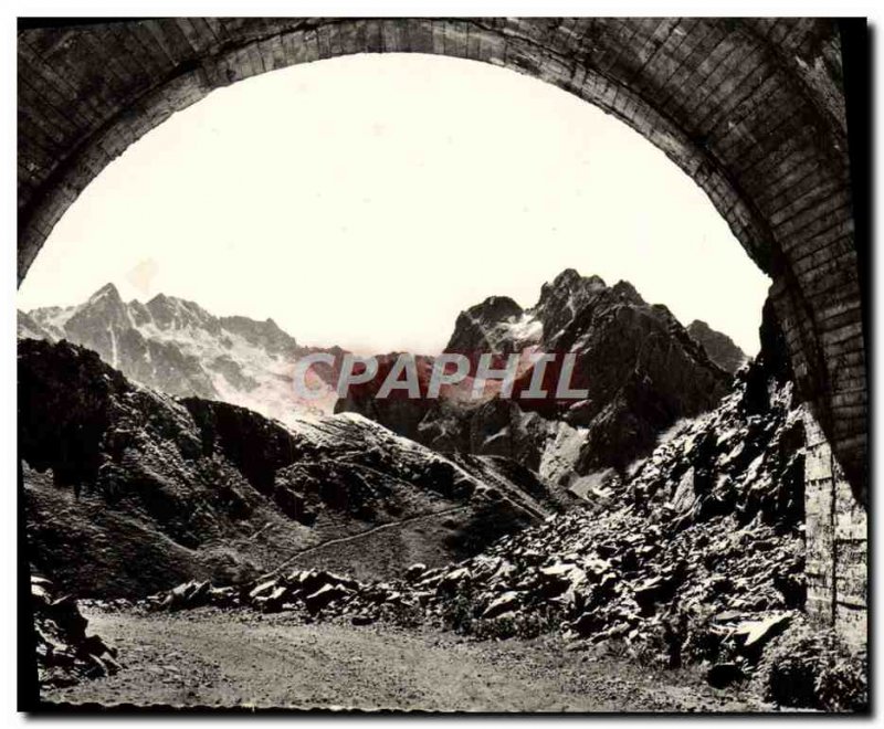 CPM Route du Tourmalet Bareges The Pic Du Midi in the first tunnel