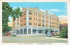 TALLAHASSEE FLORIDA~HOTEL CHEROKEE~1920s POSTCARD