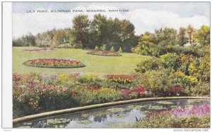 WINNIPEG, Manitoba, Canada, 1900-1910´s; Lily Pond, Kildonan Park