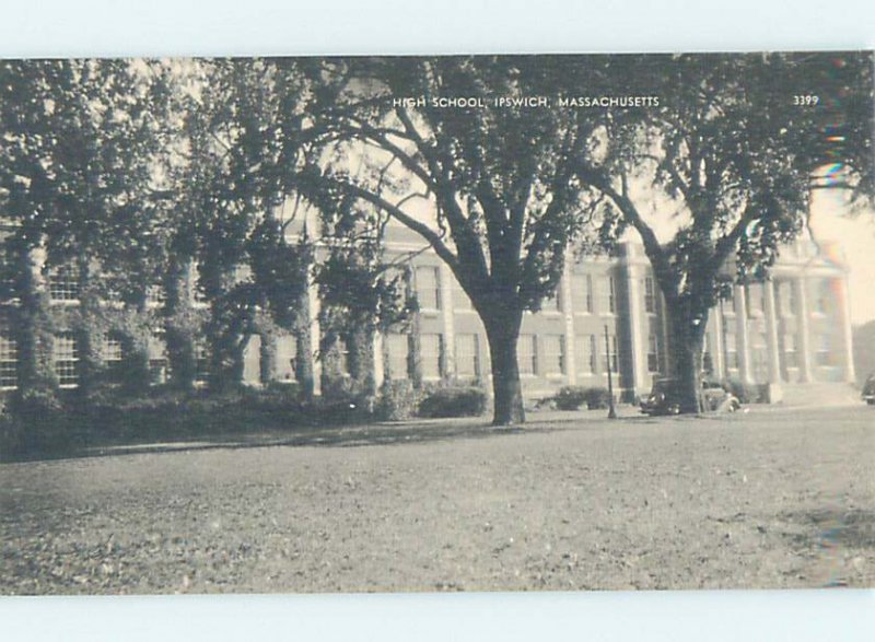 Pre-Chrome HIGH SCHOOL SCENE Ipswich - Near Worcester & Salem & Boston MA AG6591