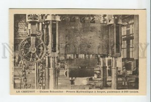 460264 FRANCE Le CREUSOT Schneider Factories advertising Vintage postcard