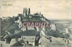 Old Postcard Corfe Castle