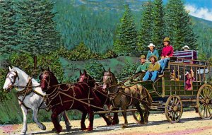 Black Hills stagecoach As in gold rush days Black Hills SD 