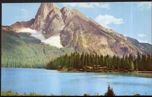 British Columbia Emerald Lake and Mt. Burgess YOHO National Park - Chrome