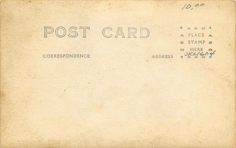 Cheyenne WY~Frontier Days~Dan Wallace on High Rock Horse~1920 Double Day~RPPC