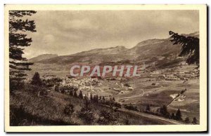 Old Postcard Villard de Lans view Generale The neck of L & # 39Arc