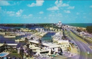 Florida Fort Lauderdale Panoramic View Of World's Largest Yacht Basin Ba...