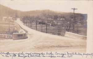 New York Long Island Cold Spring Bridge Approach To Carnegie Institute Real P...