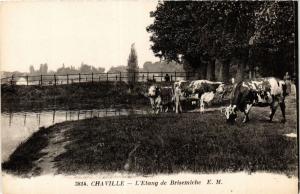CPA CHAVILLE L'Etang de Brisemiche (412789)