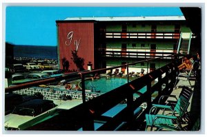 Virginia Beach Virginia Postcard Gay Vacationer Motel Motor Lodge c1960 Vintage