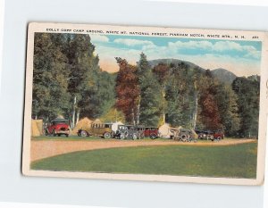 Postcard Dolly Copp Camp Ground, White Mt. National Forest, Pinkham Notch, NH