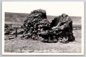 Volcano Hawaii National Park Little Begger RPPC Real Photo Postcard K24