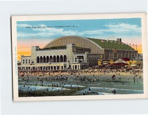 Postcard New Convention Hall, Atlantic City, New Jersey