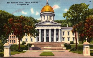 Vermont Montpelier State Capitol Building