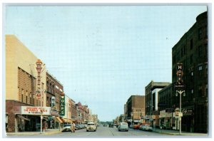1956 Broadway Exterior Building Albert Lea Minnesota MN Vintage Antique Postcard