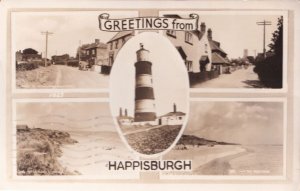 Happisburgh Norfolk Vintage Real Photo Postcard