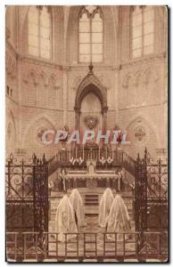 Postcard Old Chapel of Servants of the Blessed Sacrament Street Cortambert Paris
