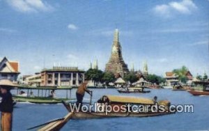 Wat Arun Dhonburi Thailand Unused 