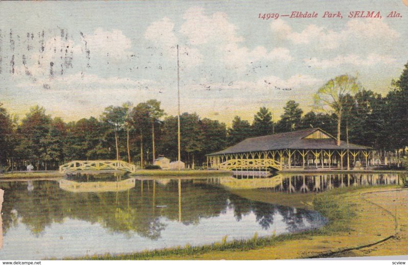 SELMA, Alabama, PU-1908; Elkdale Park