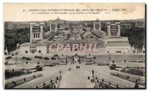 Old Postcard International Exhibition of Arts Decoratifs Paris 1925 view of t...