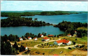 Postcard LODGE SCENE Bancroft Ontario ON AO5913