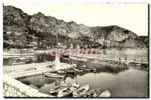 Modern Postcard Beaulieu Sur Mer L & # 39Entree Port Boat