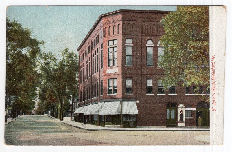 Biddeford, Me., St. John's Block