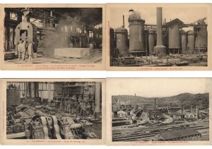 INDUSTRY USINES DE CREUSOT FRANCE 17 Vintage Postcards Pre-1940 (L5218)