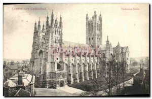 Old Postcard Canterbury Cathedral