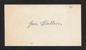 VICTORIAN TRADE CARDS (5) Name Card & Flowers