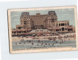 Postcard Hotel Dennis, With Its Unobstructed Ocean View, Atlantic City, N. J.