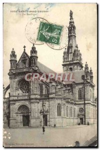 Old Postcard Saint Anne d & # 39Auray Basilica