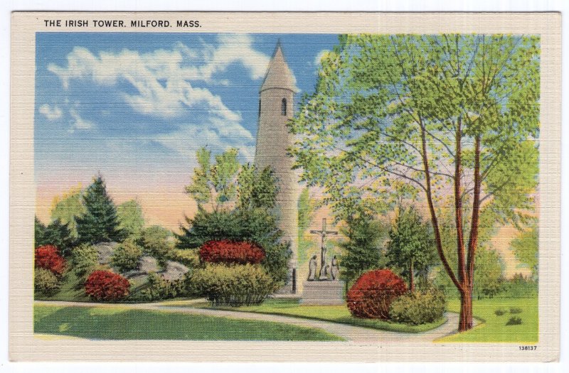 Milford, Mass, The Irish Tower