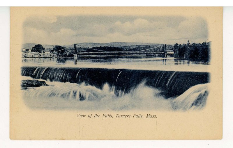 MA -  Turners Falls. The Falls ca 1905