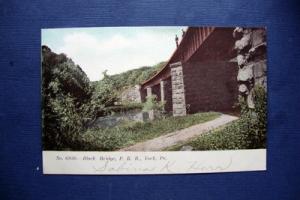 1905-07 UDB YORK PA Black Bridge PRR Pennsylvania Railroad 