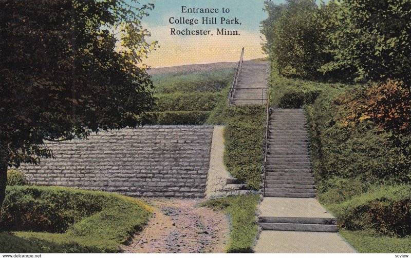 ROCHESTER, Minnesota, 1900-10s; Entrance to College Hill Park