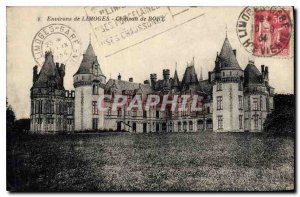 Old Postcard surroundings Limoges Chateau de Bort