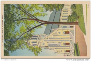 Maine Augusta St Augustine Church 1946