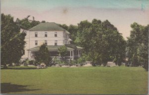 Postcard The Inn Lutherland Pocono Pines PA 1948