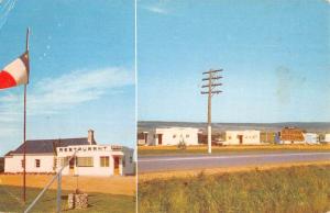 Memramcook New Brunswick Canada La Hetriere Motel Vintage Postcard K98856