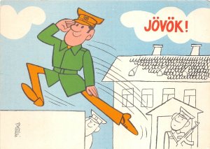 US89 Hungary Budapest caricature soldier Jovok Pusztai Pal