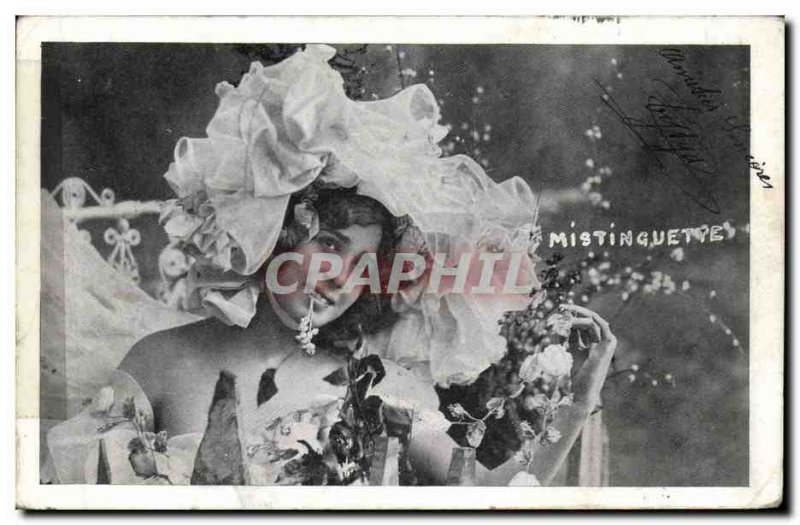 Postcard Modern Cinema Mistinguett