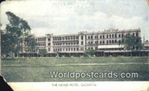 Grand Hotel Calcutta India Postcard