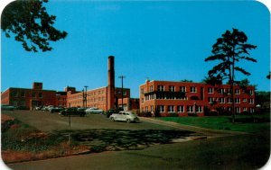 Vintage Martinsville General Hospital Postcard - Impressive Infrastructure