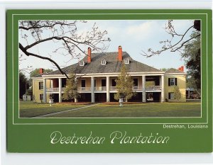 Postcard Destrehan Plantation, Destrehan, Louisiana