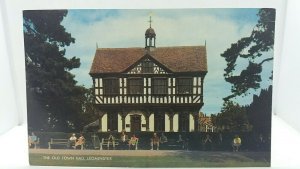 Vintage Postcard The Old Town Hall Leominster Herefordshire